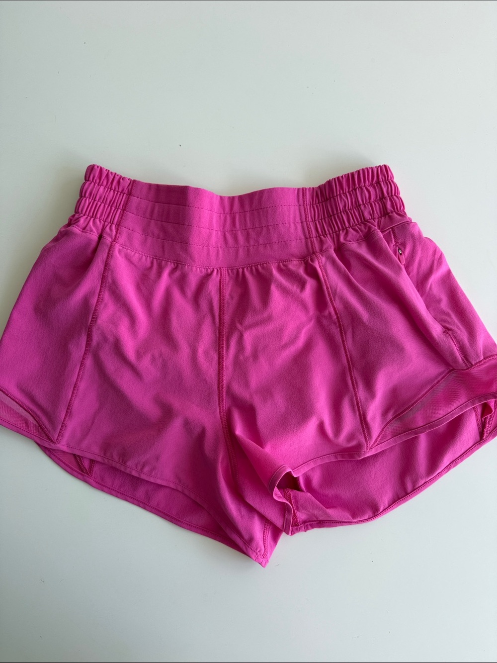 lululemon athletica Bright Pink Athletic Shorts